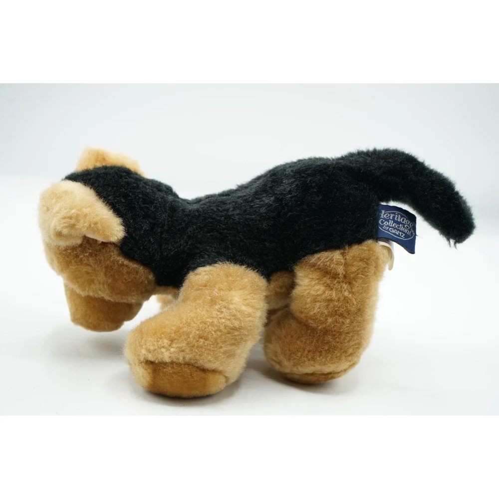 Vintage 2000 Heritage Collection by Ganz - Stuffed Brown Dog Plush Toy‎ ~ Y2K
